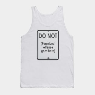 Do Not_Sign Tank Top